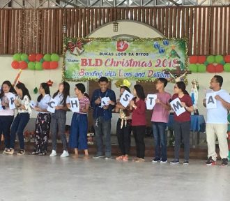 BLD Christmas 2018 – Bonding with Love and Delight